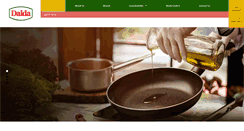 Desktop Screenshot of daldafoods.com