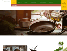 Tablet Screenshot of daldafoods.com